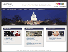 Tablet Screenshot of nextpointgroup.com